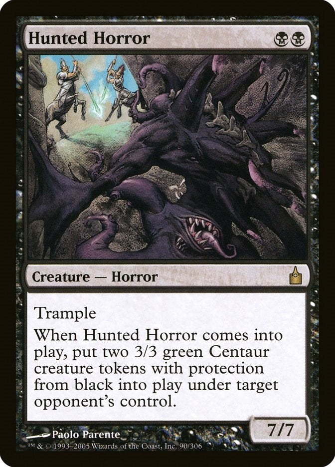 Image for Hunted Horror (90) (RAV) - Magic: The Gathering