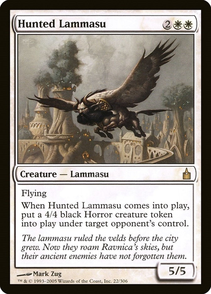 Image for Hunted Lammasu (22) (RAV) - Magic: The Gathering