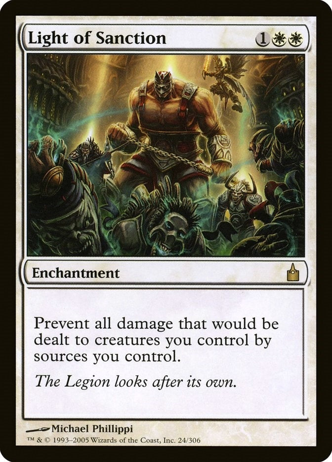 Image for Light of Sanction (24) (RAV) - Magic: The Gathering