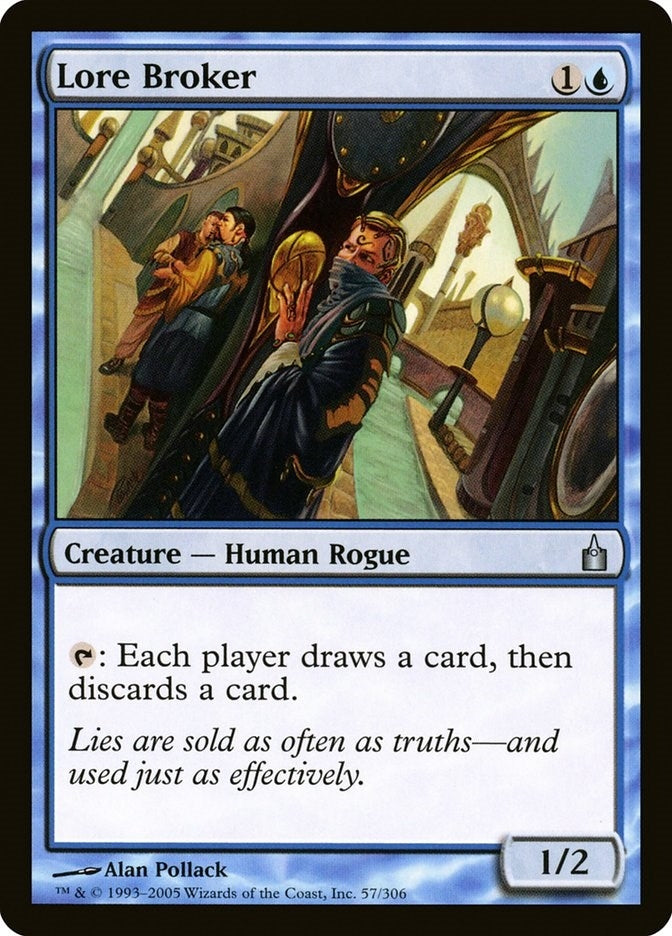 Image for Lore Broker (57) (RAV) - Magic: The Gathering