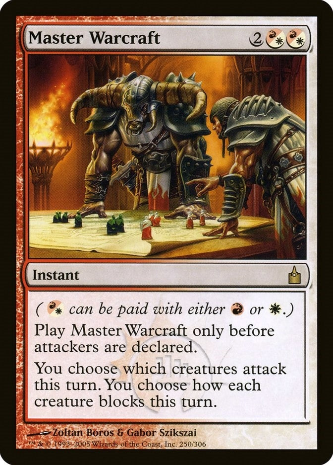 Image for Master Warcraft (250) (RAV) - Magic: The Gathering