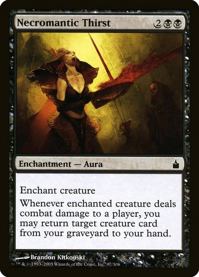 Image for Necromantic Thirst (97) (RAV) - Magic: The Gathering