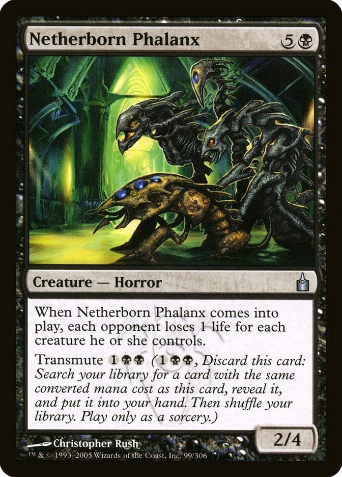 Image for Netherborn Phalanx (99) (RAV) - Magic: The Gathering