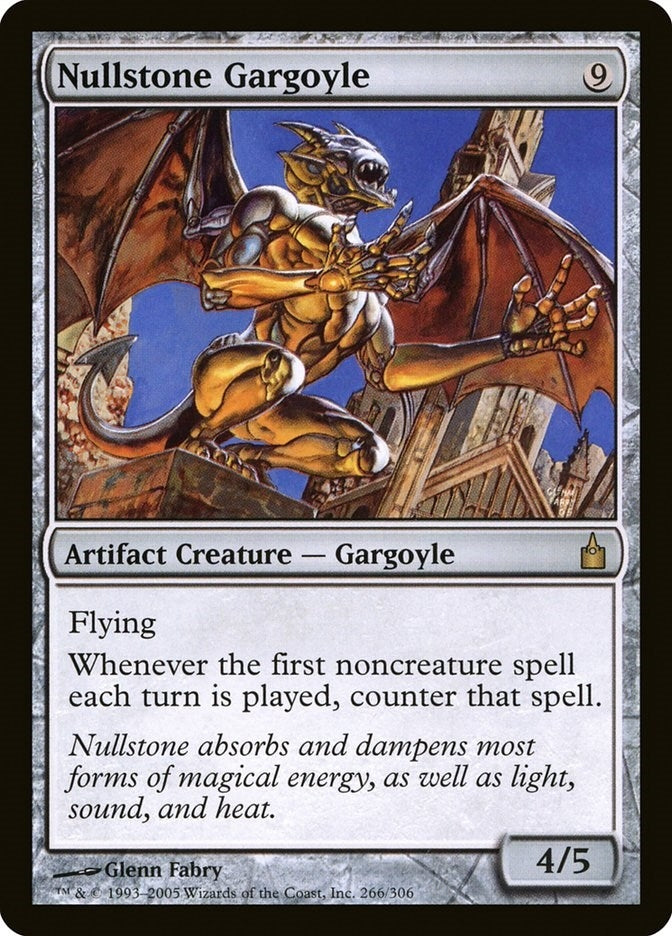 Image for Nullstone Gargoyle (266) (RAV) - Magic: The Gathering