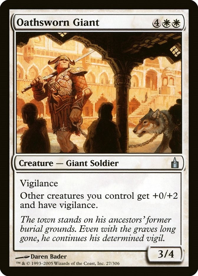 Image for Oathsworn Giant (27) (RAV) - Magic: The Gathering