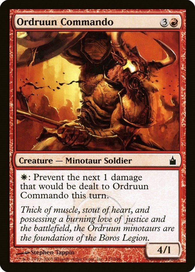 Image for Ordruun Commando (137) (RAV) - Magic: The Gathering