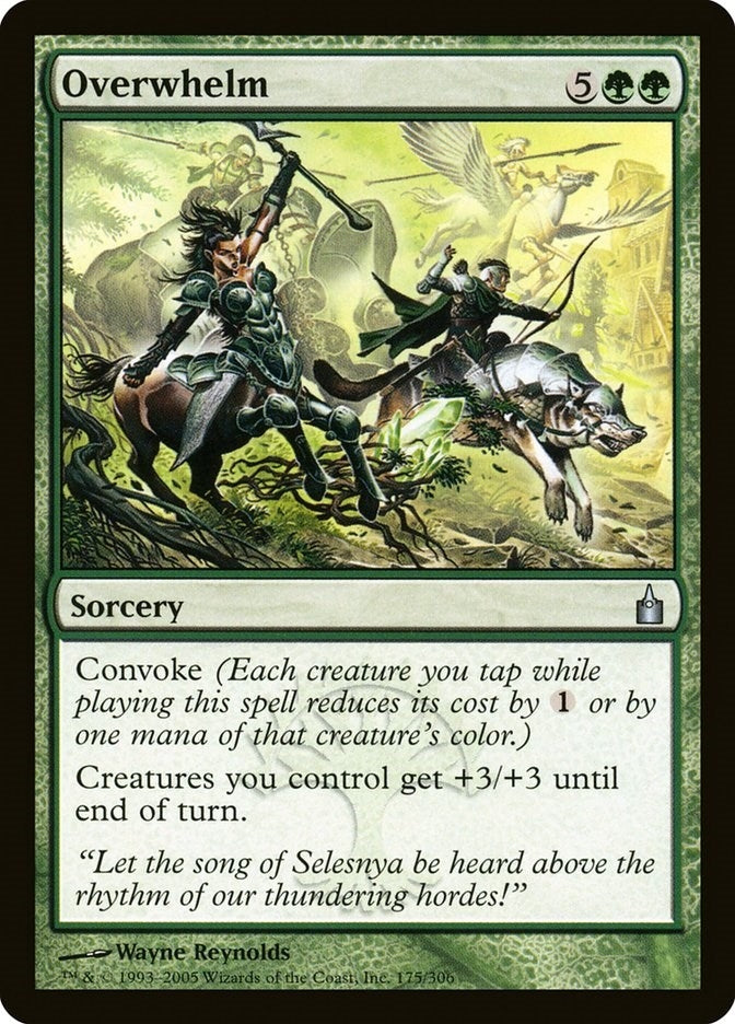 Image for Overwhelm (175) (RAV) - Magic: The Gathering
