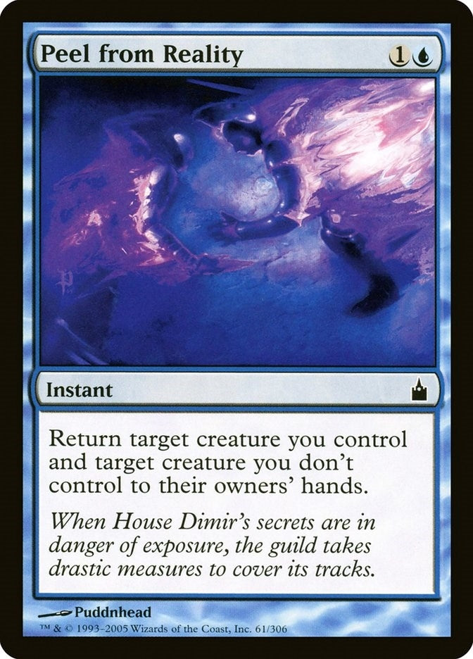 Image for Peel from Reality (61) (RAV) - Magic: The Gathering