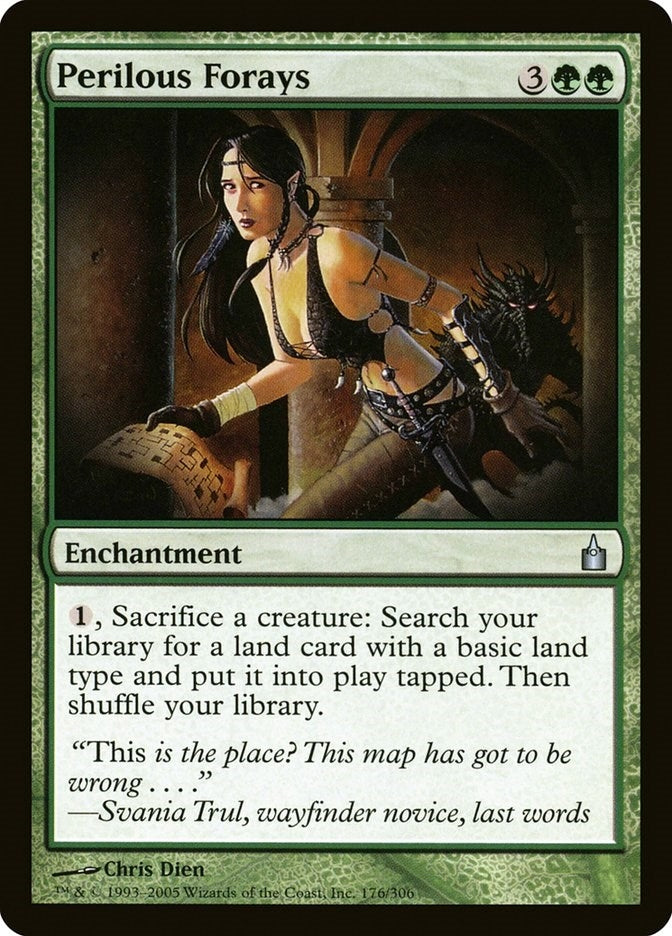 Image for Perilous Forays (176) (RAV) - Magic: The Gathering