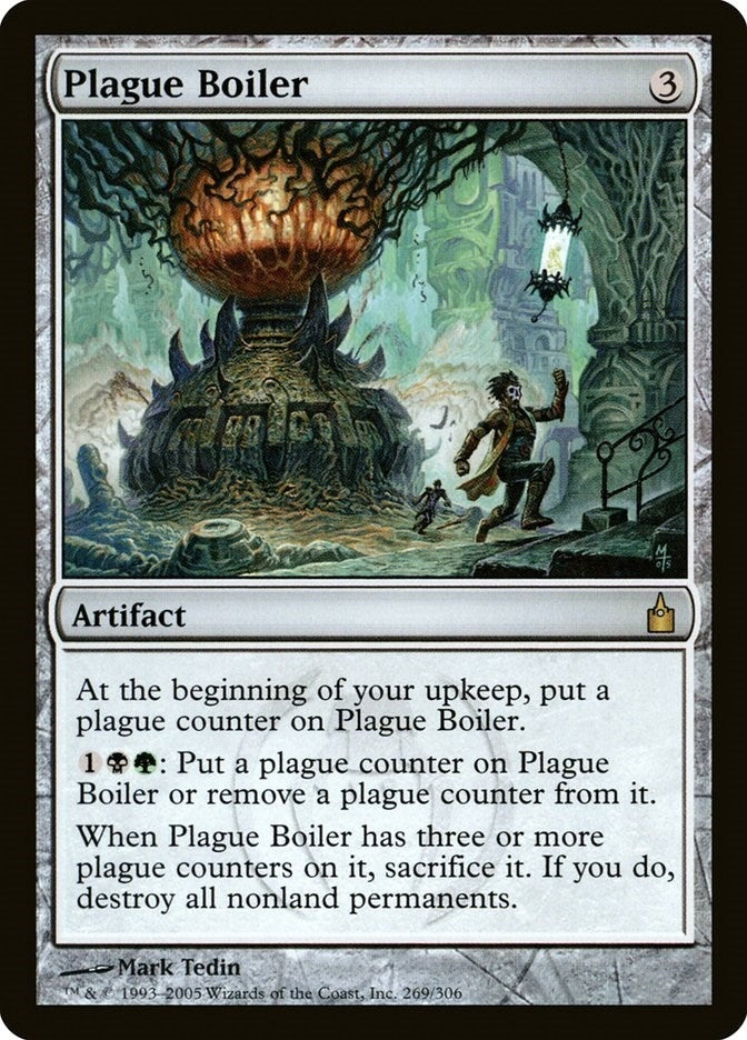 Image for Plague Boiler (269) (RAV) - Magic: The Gathering