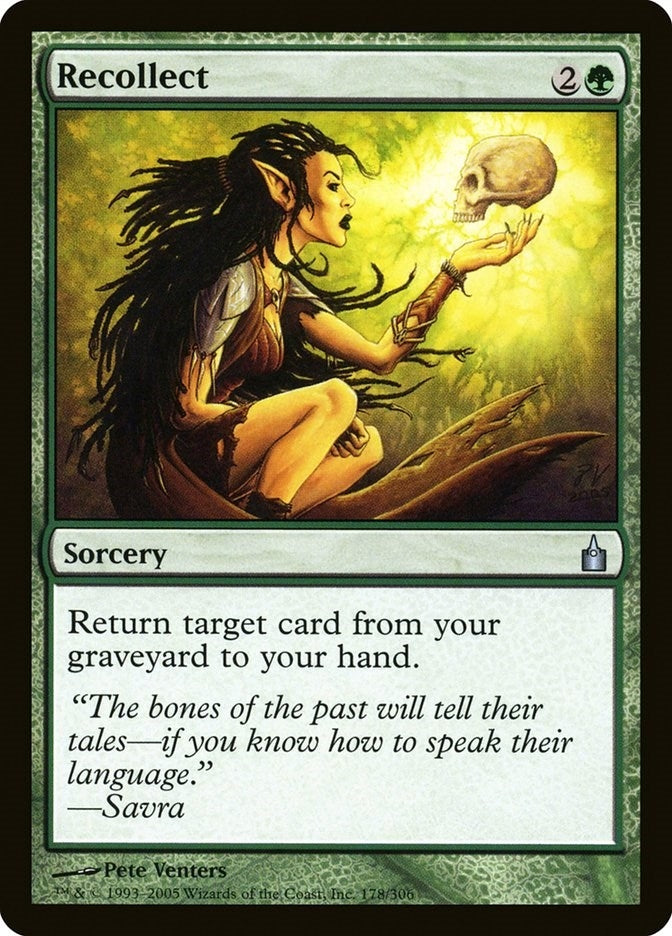 Image for Recollect (178) (RAV) - Magic: The Gathering