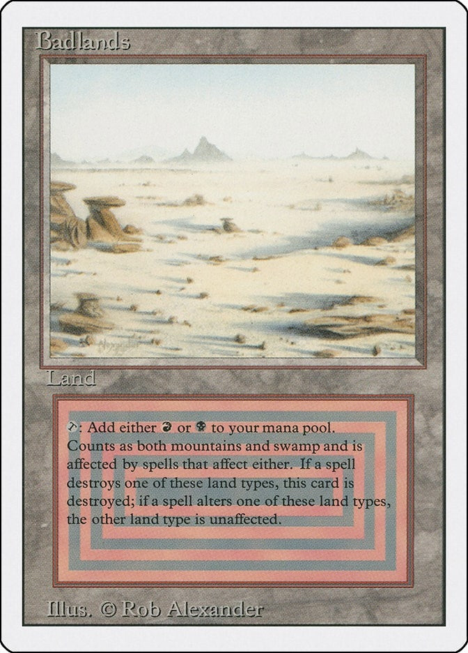 Image for Badlands (3ED) - Magic: The Gathering