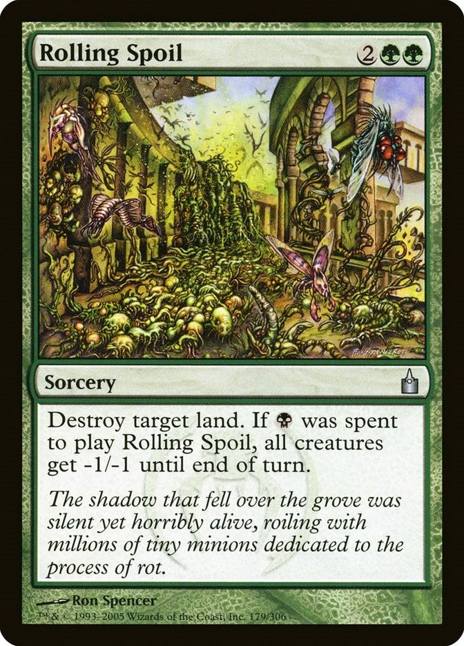Image for Rolling Spoil (179) (RAV) - Magic: The Gathering