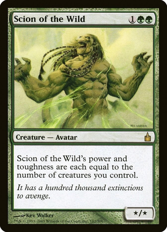Image for Scion of the Wild (182) (RAV) - Magic: The Gathering