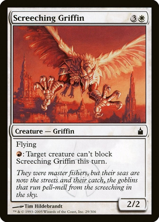 Image for Screeching Griffin (29) (RAV) - Magic: The Gathering