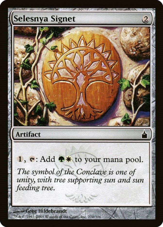 Image for Selesnya Signet (270) (RAV) - Magic: The Gathering
