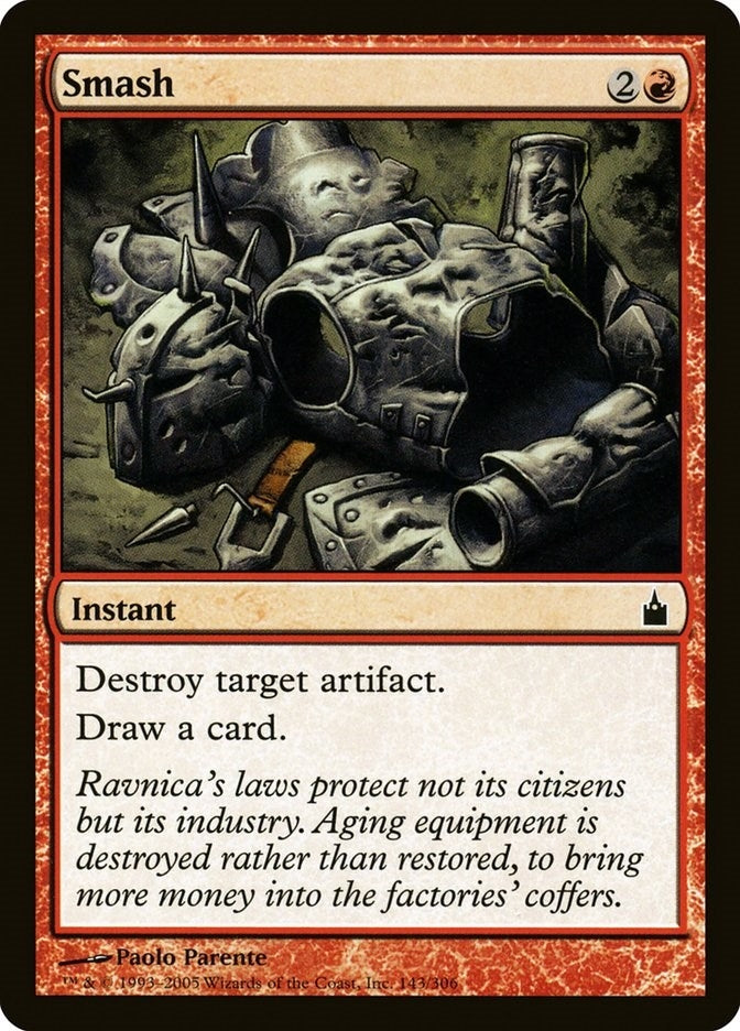 Image for Smash (143) (RAV) - Magic: The Gathering