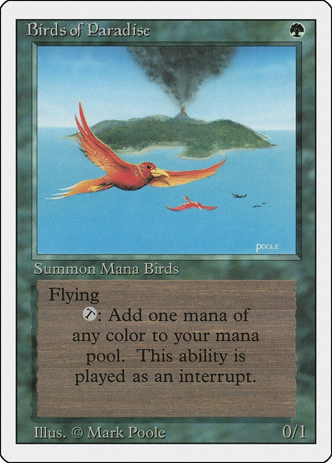 Image for Birds of Paradise (3ED) - Magic: The Gathering