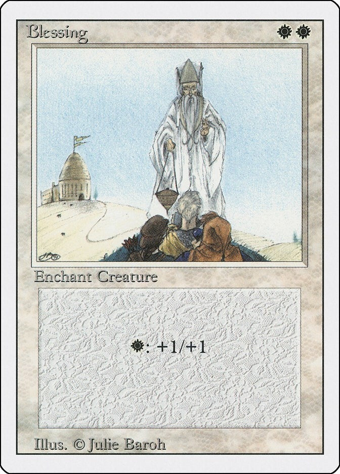 Image for Blessing (3ED) - Magic: The Gathering