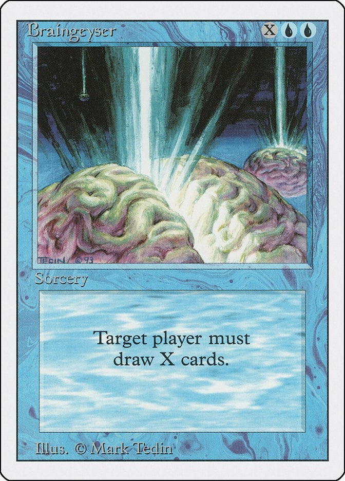 Image for Braingeyser (3ED) - Magic: The Gathering