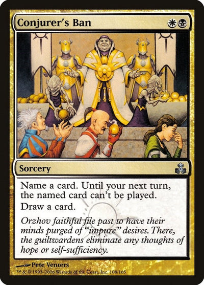 Conjurer's Ban (108) (GPT)