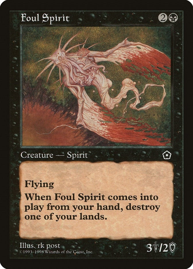 Image for Foul Spirit (P02) - Magic: The Gathering