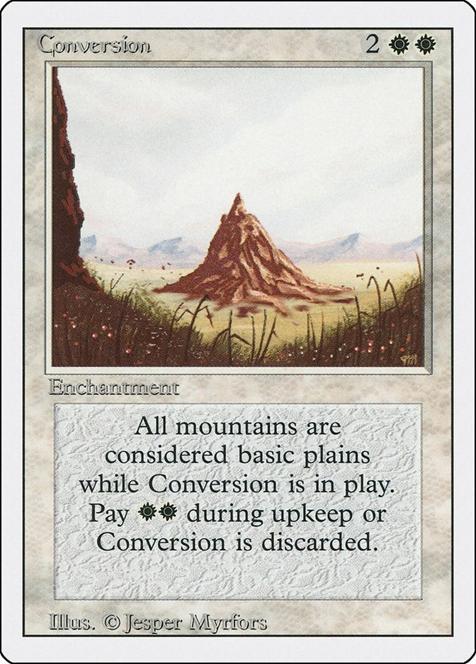 Image for Conversion (3ED) - Magic: The Gathering