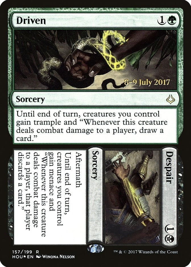 Image for Driven // Despair (157) (PRE) - Magic: The Gathering