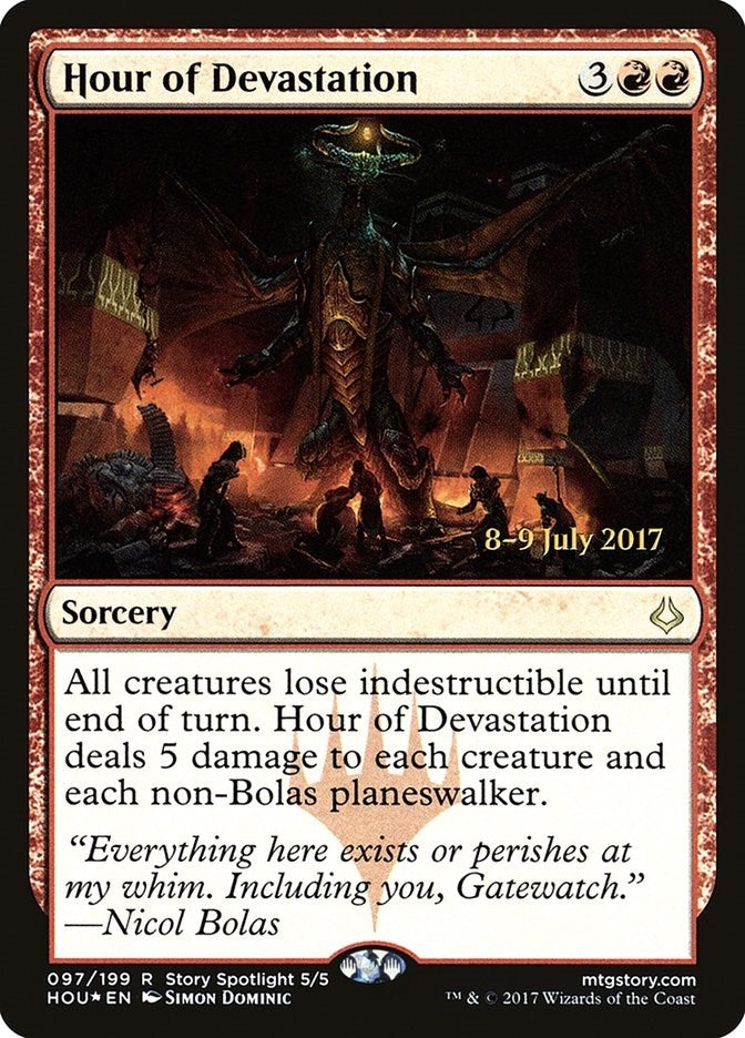 Image for Hour of Devastation (97) (PRE) - Magic: The Gathering
