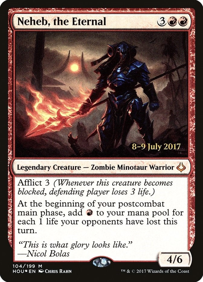 Image for Neheb, the Eternal (104) (PRE) - Magic: The Gathering