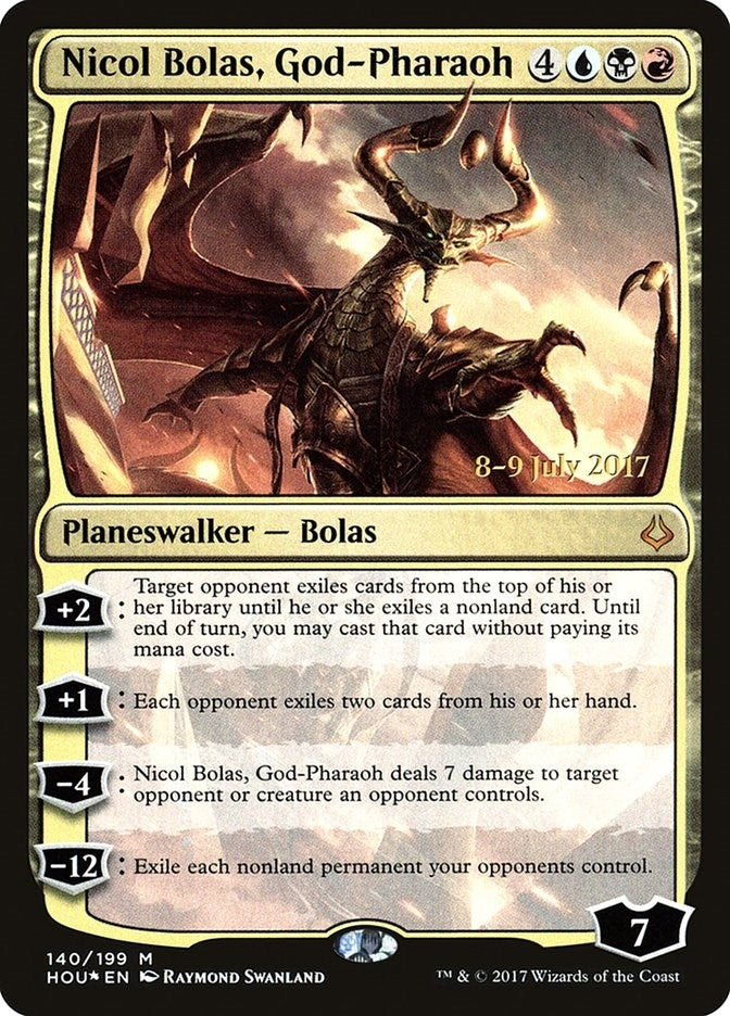 Image for Nicol Bolas, God-Pharaoh (140) (PRE) - Magic: The Gathering