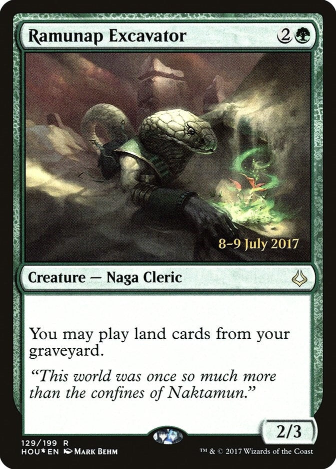 Image for Ramunap Excavator (129) (PRE) - Magic: The Gathering