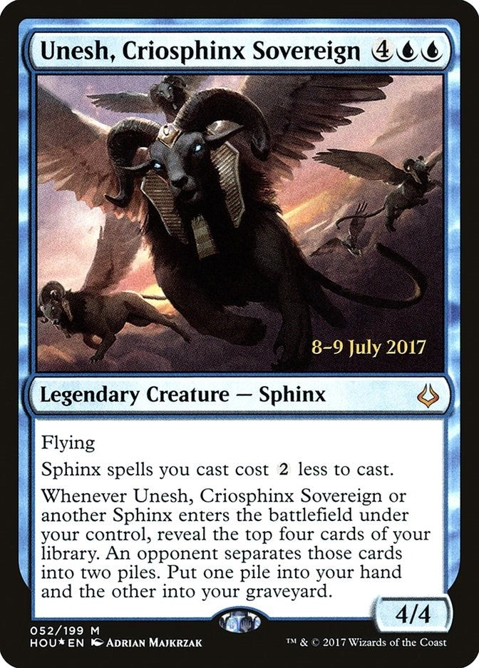 Image for Unesh, Criosphinx Sovereign (52) (PRE) - Magic: The Gathering