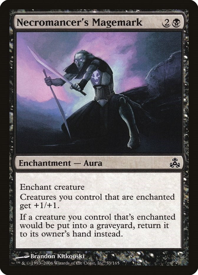 Image for Necromancer's Magemark (53) (GPT) - Magic: The Gathering