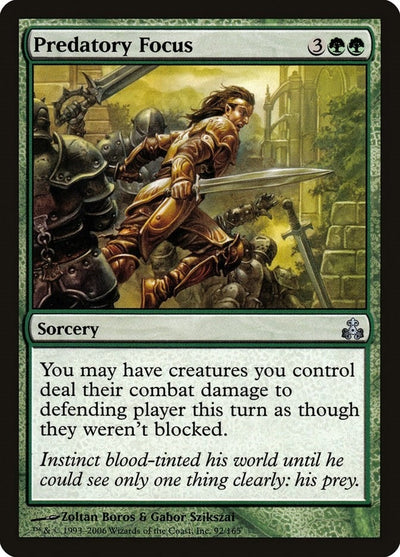 Predatory Focus (92) (GPT)