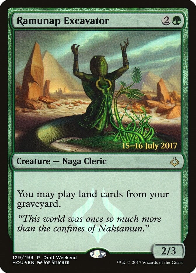 Image for Ramunap Excavator (Draft Weekend) (129) (LARP) - Magic: The Gathering