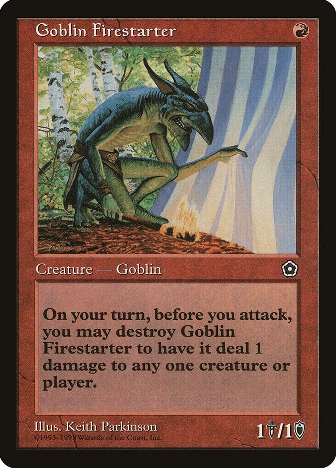 Image for Goblin Firestarter (P02) - Magic: The Gathering