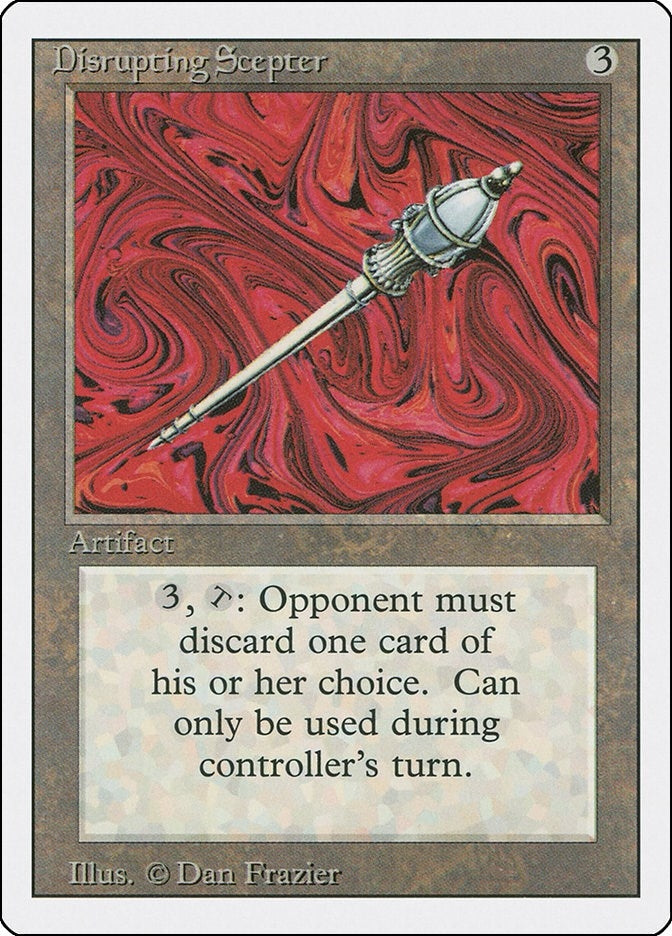 Image for Disrupting Scepter (3ED) - Magic: The Gathering