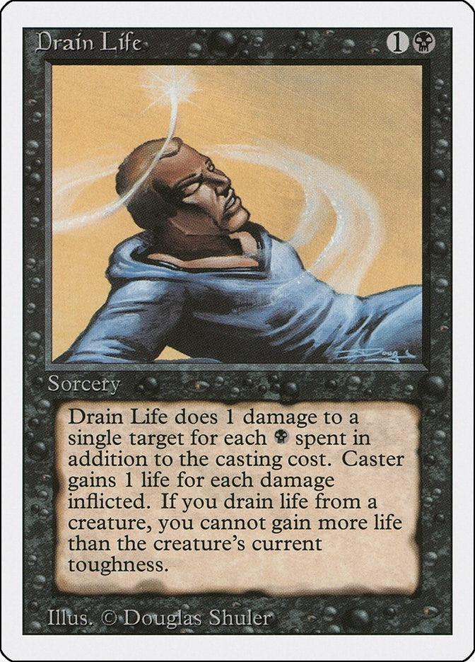 Image for Drain Life (3ED) - Magic: The Gathering
