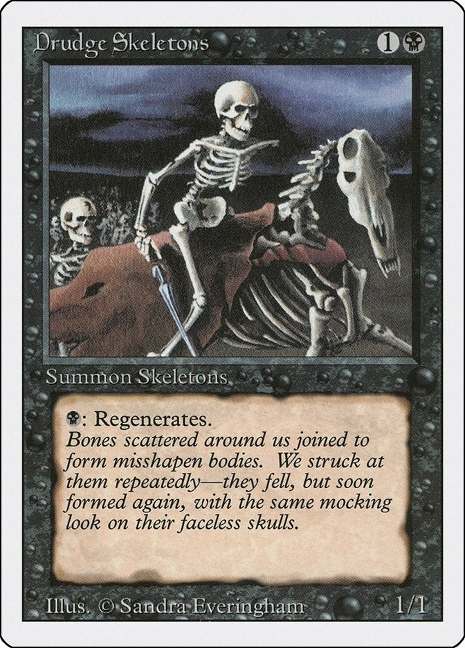 Image for Drudge Skeletons (3ED) - Magic: The Gathering