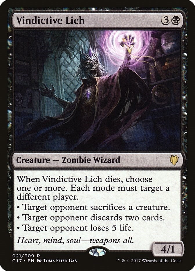 Vindictive Lich (21) (C17)