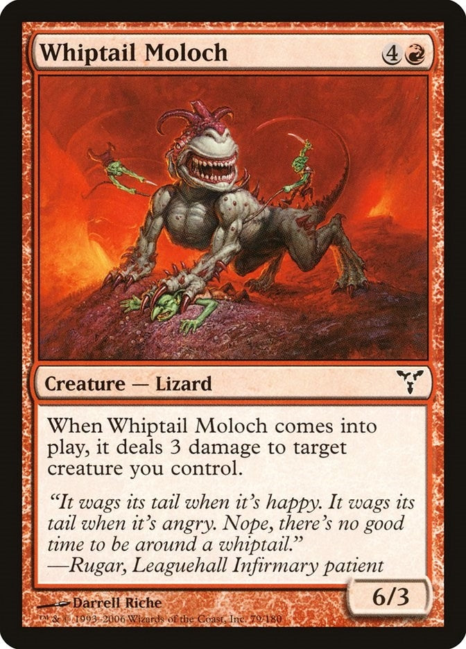 Image for Whiptail Moloch (79) (DIS) - Magic: The Gathering