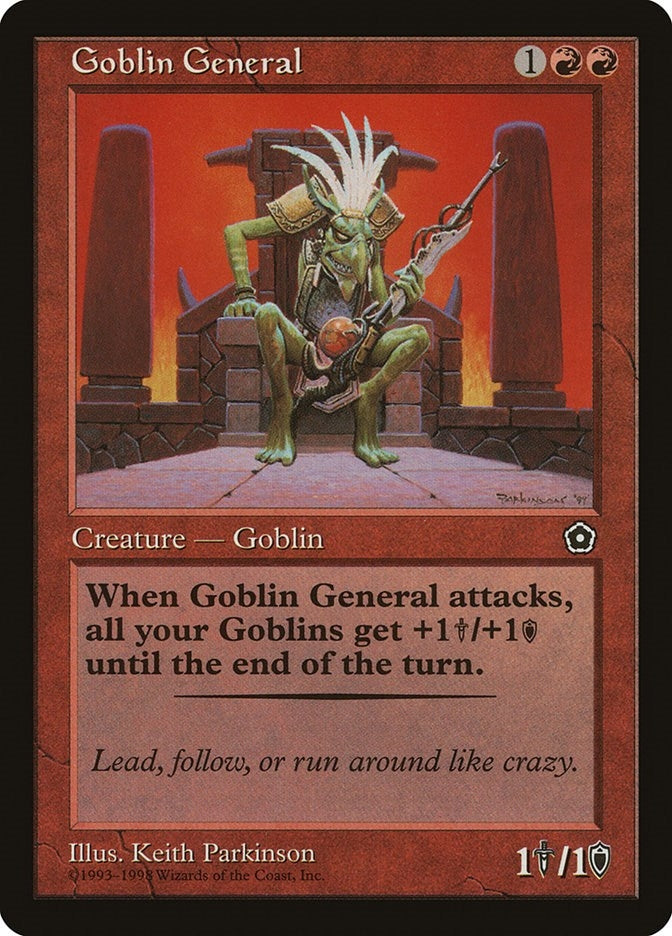 Image for Goblin General (P02) - Magic: The Gathering