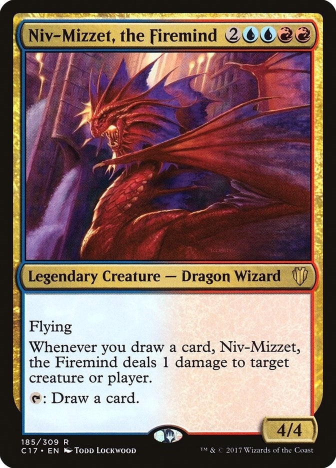 Niv-Mizzet, the Firemind (185) (C17)