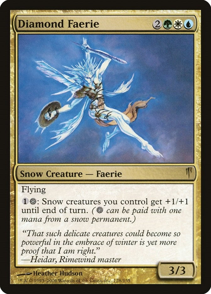 Image for Diamond Faerie (128) (CSP) - Magic: The Gathering