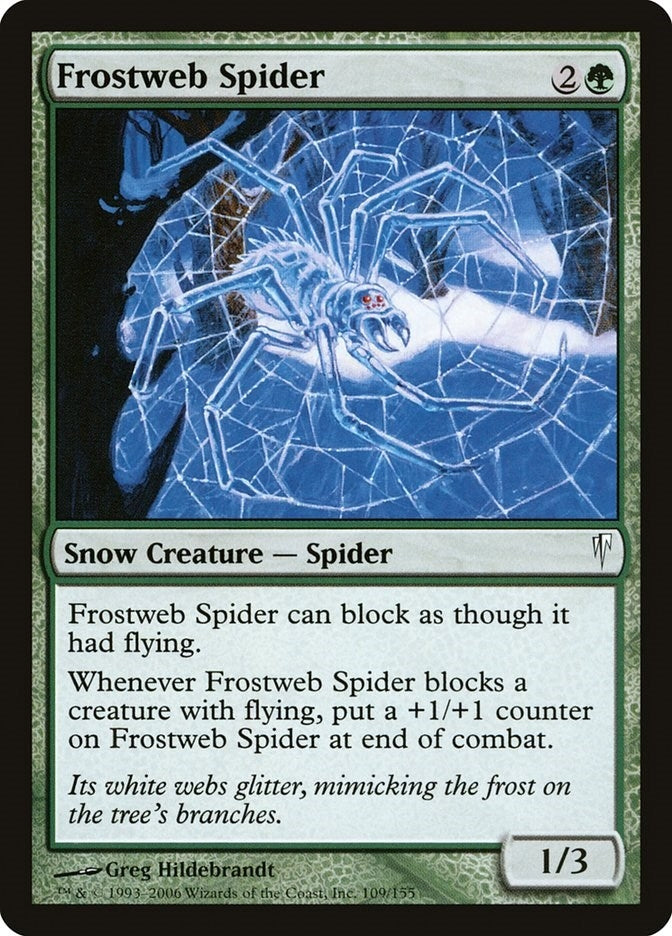 Image for Frostweb Spider (109) (CSP) - Magic: The Gathering