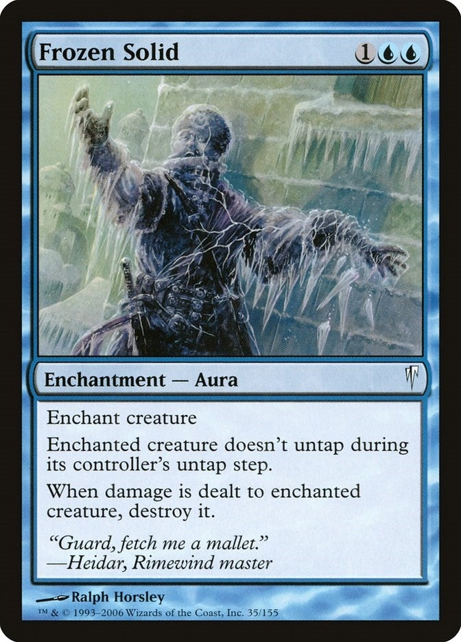 Image for Frozen Solid (35) (CSP) - Magic: The Gathering