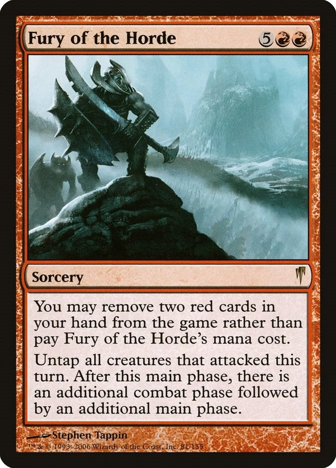 Image for Fury of the Horde (81) (CSP) - Magic: The Gathering