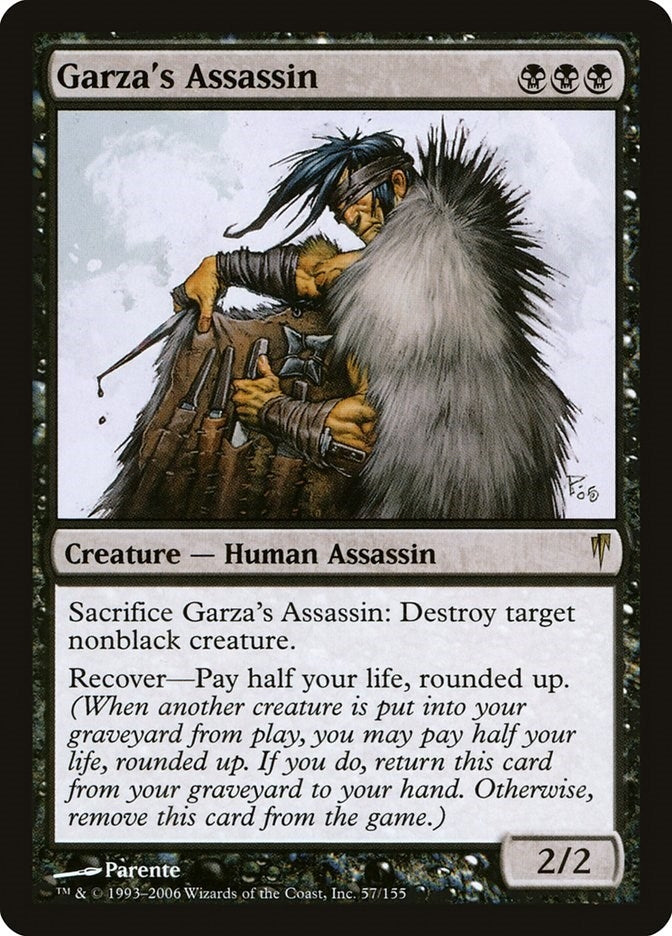Image for Garza's Assassin (57) (CSP) - Magic: The Gathering