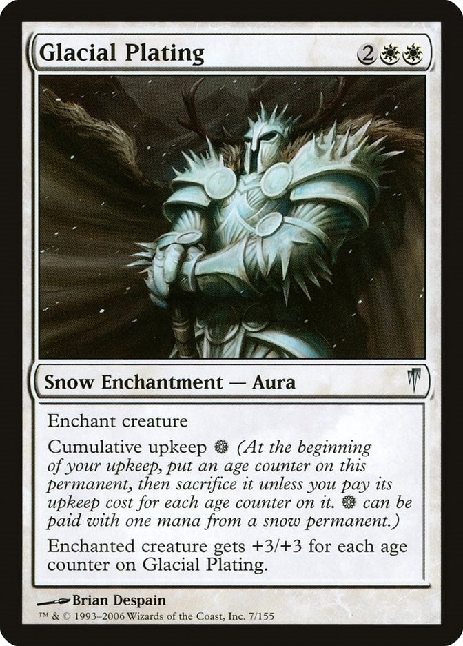 Image for Glacial Plating (7) (CSP) - Magic: The Gathering